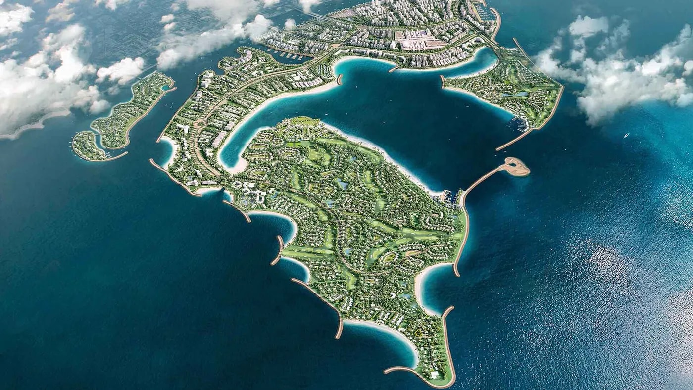 Dubai Islands waterfront